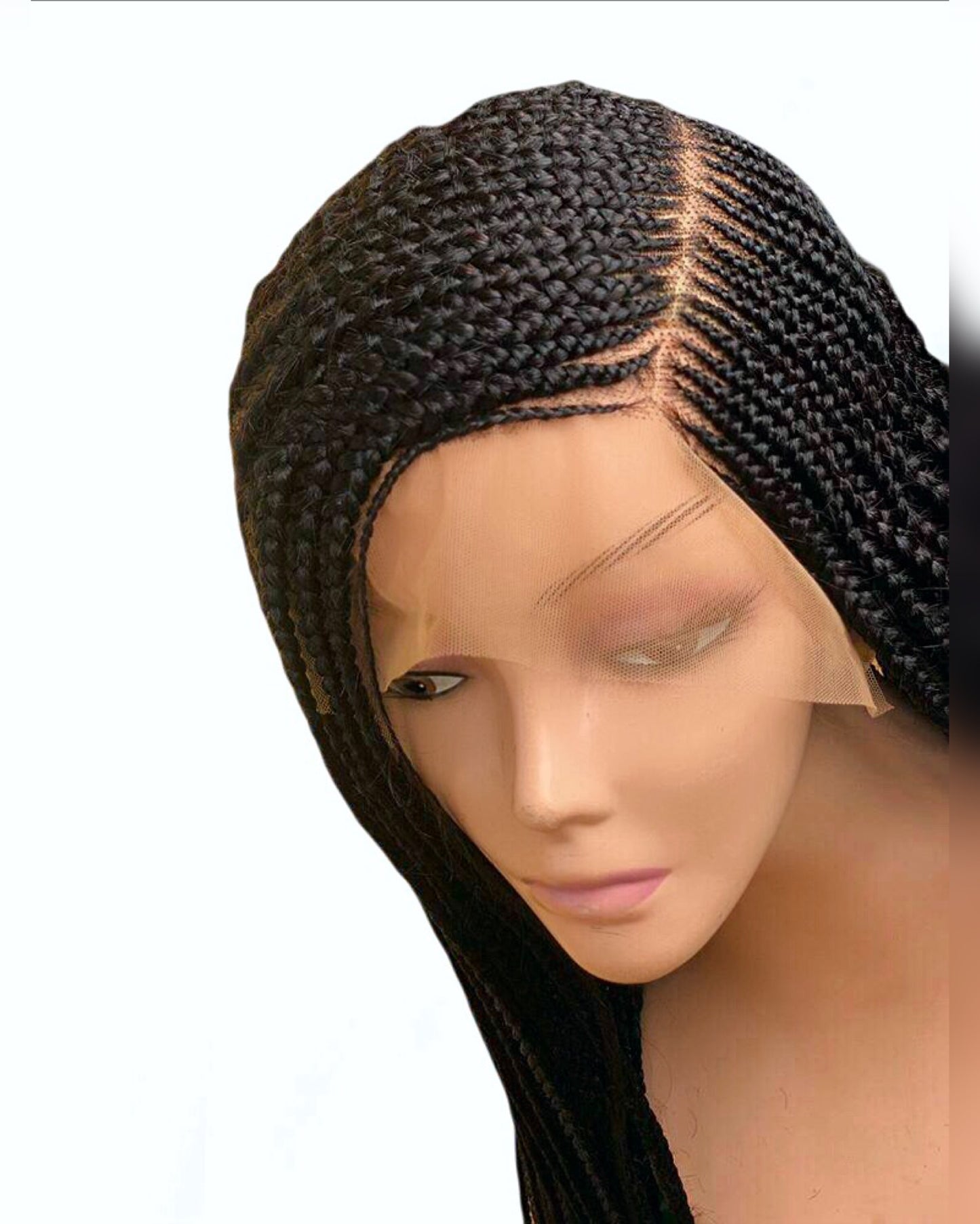 360 Full Lace Cornrow Braids  - Omotope