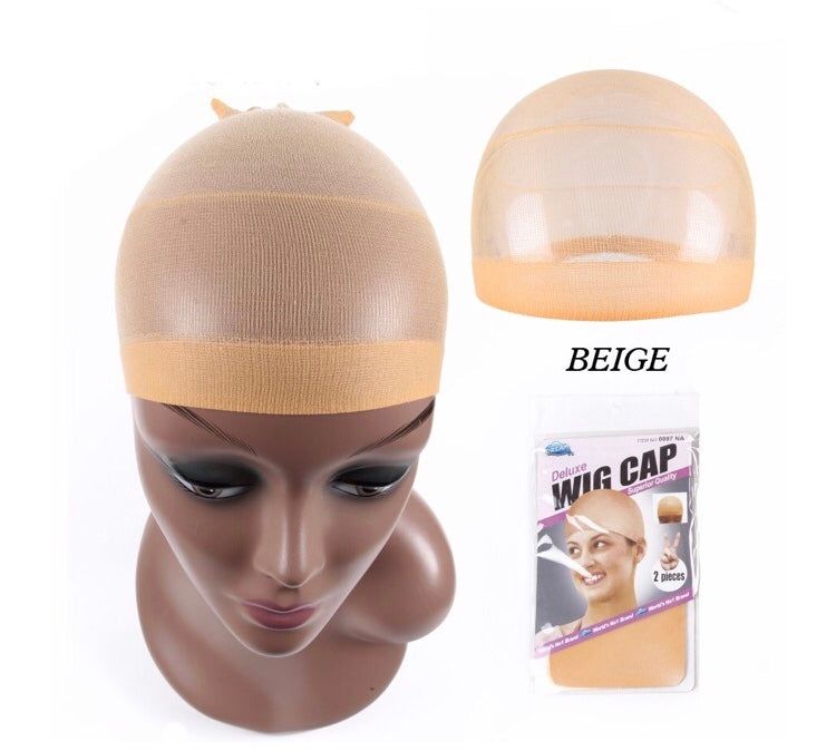 Deluxe Wig Cap Hair Net -  2 Pieces/Pack