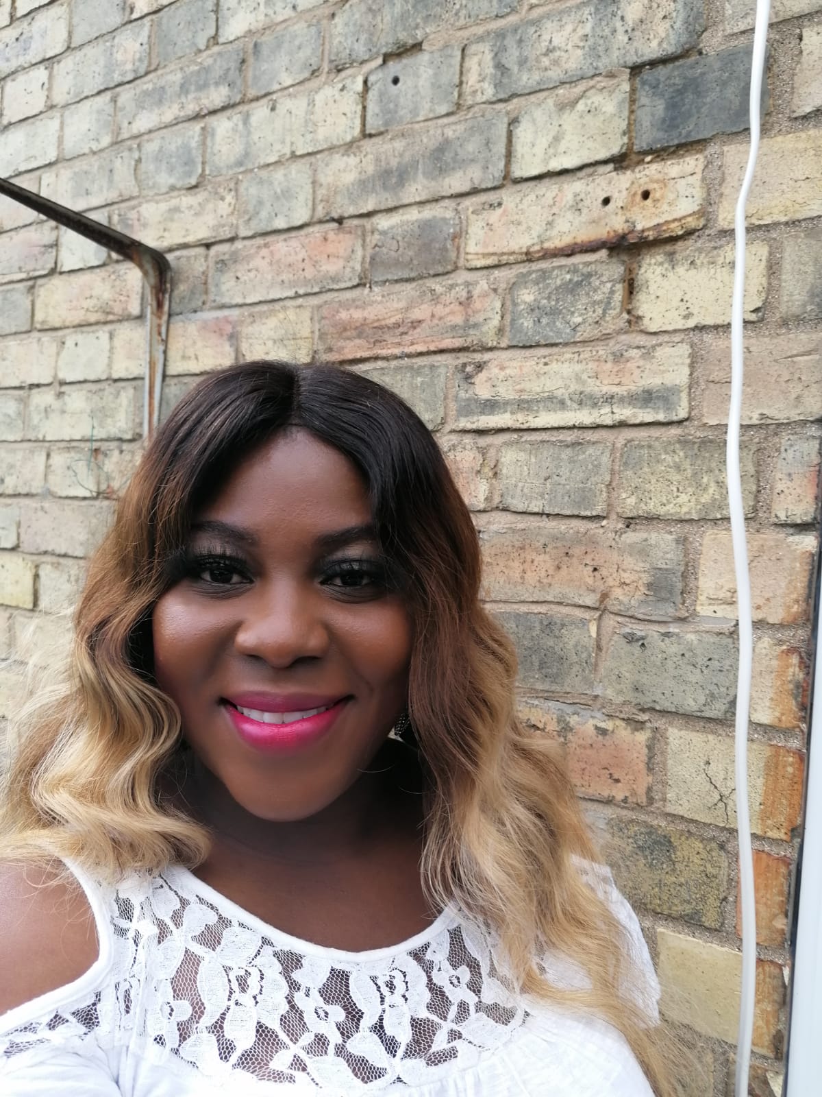 Brazilian Body Wave Lace Closure Wig - Ombré  - Clara