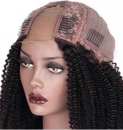 Mongolian Afro Kinky Curly -  U Part Wig - Sella