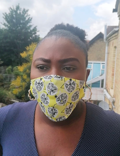 Breathable Reusable & Washable Handmade Cotton Fashion Face Masks