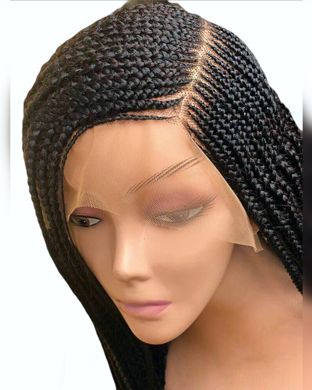 360 Full Lace Cornrow Braids  - Omotope