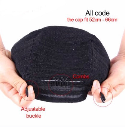 Cornrow Wig Cap - Box Braided Crochet