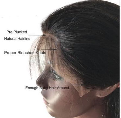 Brazilian Remy Body Wave Lace Front Human Hair Wig - Brenda