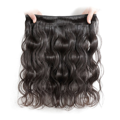 ALI GRACE Hair Brazilian Body Wave Hair 3 Bundles 100% Remy Human Hair Full Cuticle Aligned Human Hair Weaves Tangle Free