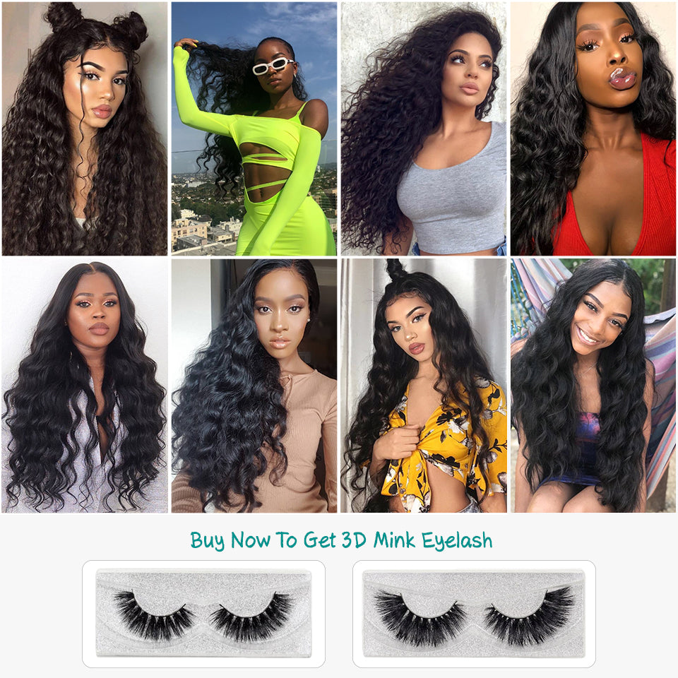 Ali Grace Hair Brazilian Loose Wave 3 Bundles 100% Remy Brazilian Hair 3 Pieces Pack Loose Wave Brazilian Hair Weave Bundles