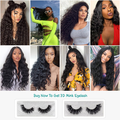 Ali Grace Hair Brazilian Loose Wave 3 Bundles 100% Remy Brazilian Hair 3 Pieces Pack Loose Wave Brazilian Hair Weave Bundles