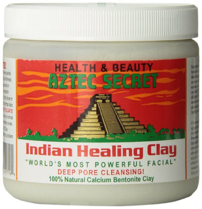 American Aztec Indian Healing Clay natural God mud mask to clean pores