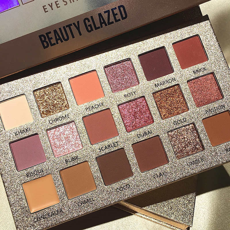 Beauty Glazed Perfect Mix Glitter Matte Eyeshadow Palette