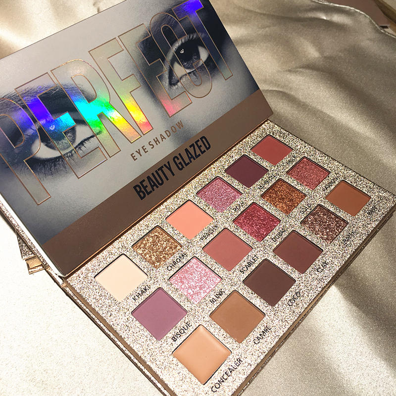 Beauty Glazed Perfect Mix Glitter Matte Eyeshadow Palette