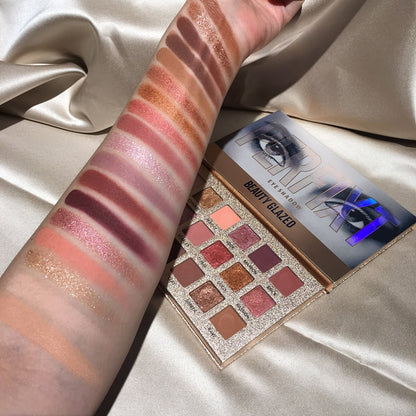 Beauty Glazed Perfect Mix Glitter Matte Eyeshadow Palette