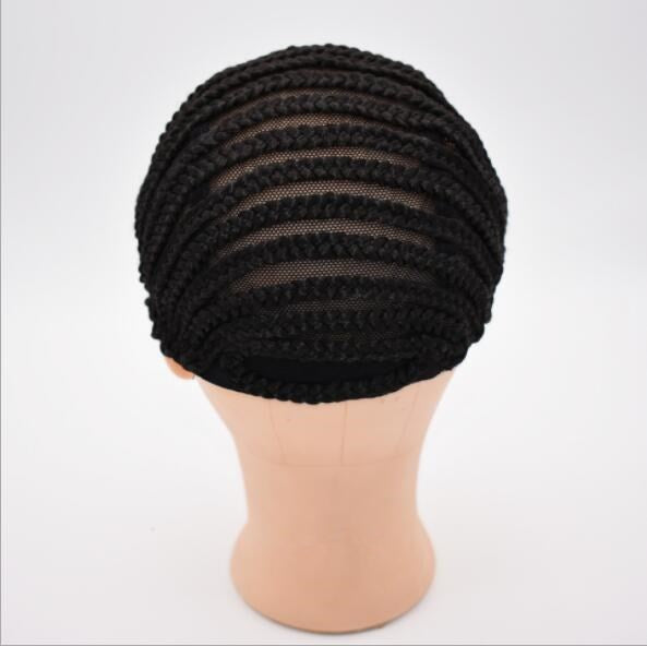 Large Crochet Wig Cap Easy Sew In Cornrow Wig Cap