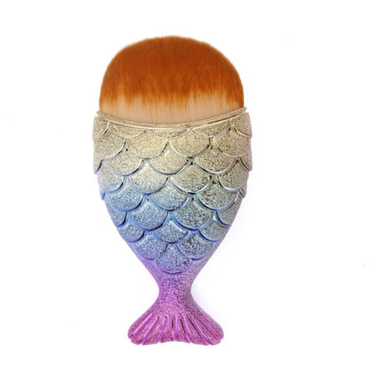 Cosmetic  Brush Professional Powder  Makeup Brushes Set Maquiagem Foundation Contour Fish Brush Make Up Tool Kits