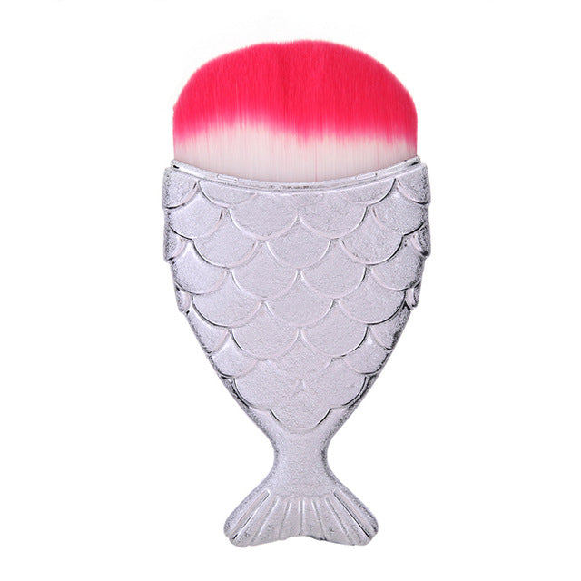 Cosmetic  Brush Professional Powder  Makeup Brushes Set Maquiagem Foundation Contour Fish Brush Make Up Tool Kits