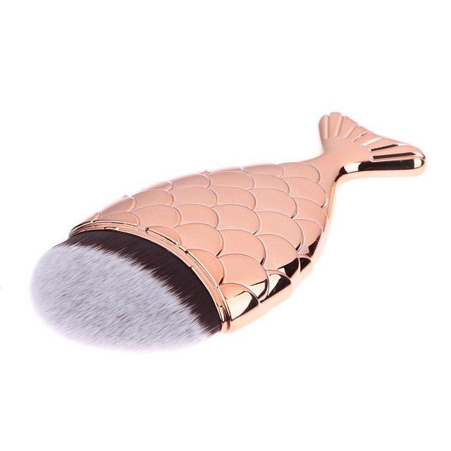Cosmetic  Brush Professional Powder  Makeup Brushes Set Maquiagem Foundation Contour Fish Brush Make Up Tool Kits