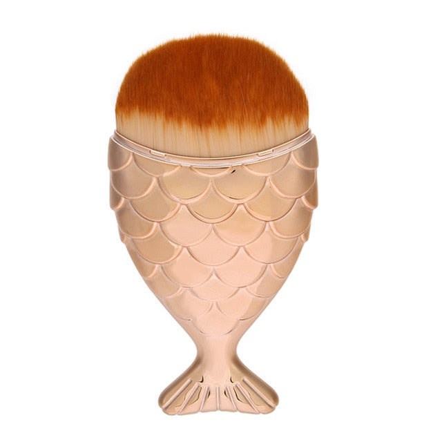 Cosmetic  Brush Professional Powder  Makeup Brushes Set Maquiagem Foundation Contour Fish Brush Make Up Tool Kits