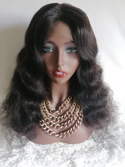 Brazilian Human Hair Bodywave Lace Closure Wig - Shanna