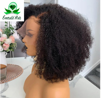 Mongolian Curly Afro Kinky Remy Wig - Mikaela