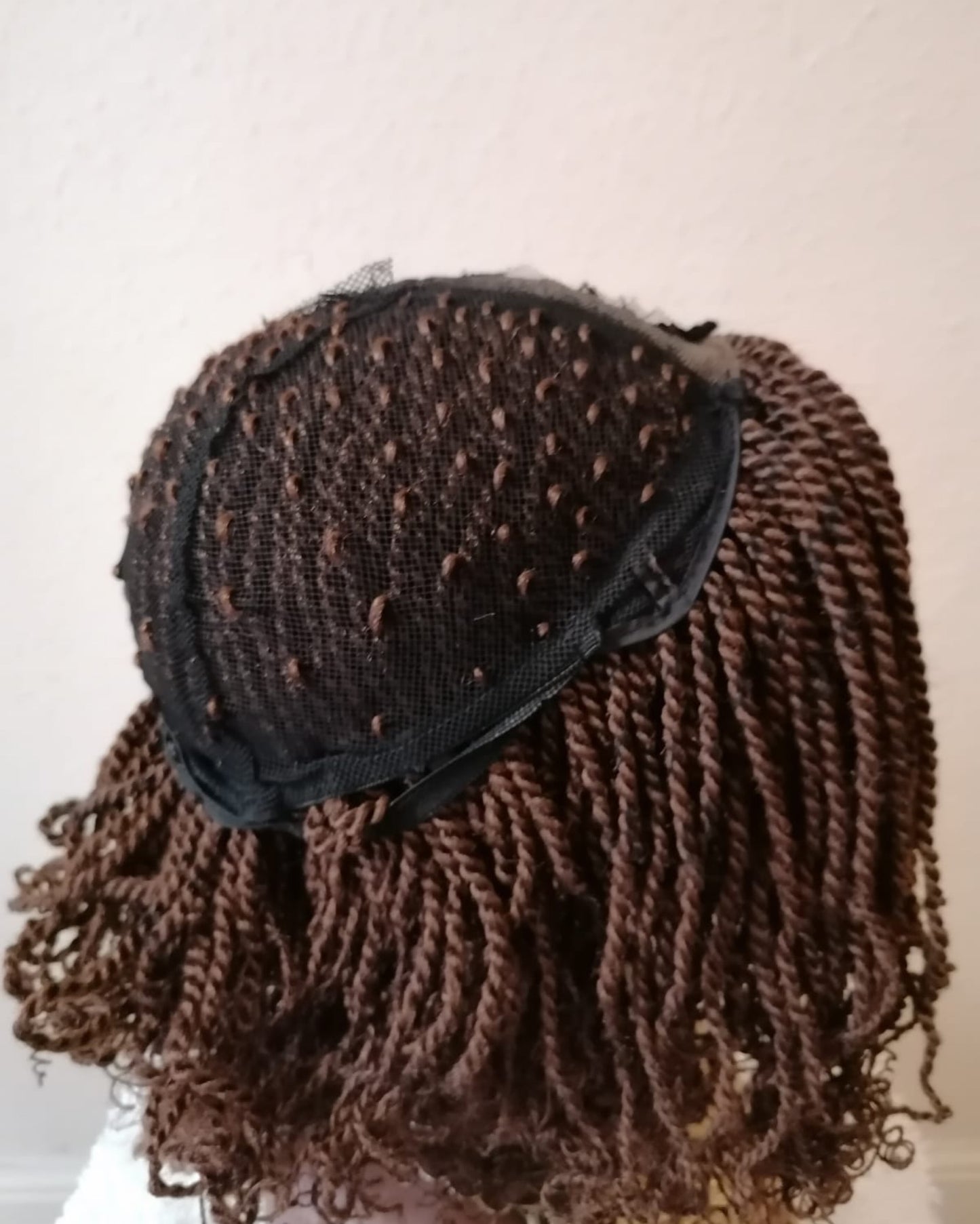 Kinky Twist Wig with Lace Closure