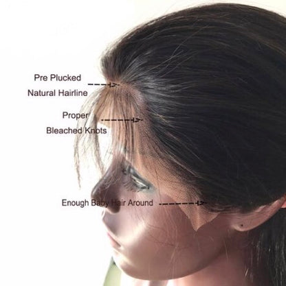 Short Wavy Brazilian Lace Front Remy Human Hair Wig- Kayla