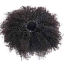 Load image into Gallery viewer, Mongolian Afro Kinky Curly Clip-in Ponytail Extension
