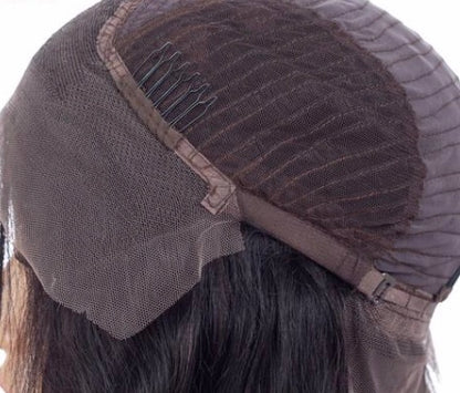 Brazilian Natural Wave Lace Front Human Hair Wig - Anna