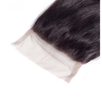 Peruvian Kinky Curly 4x4  HD Swiss Lace Closure