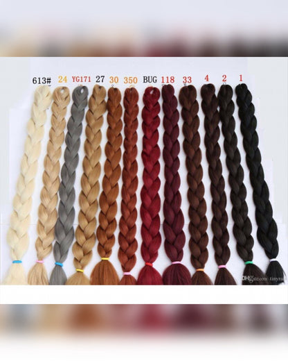 360 Full Lace Cornrow Big Braids - Omobola