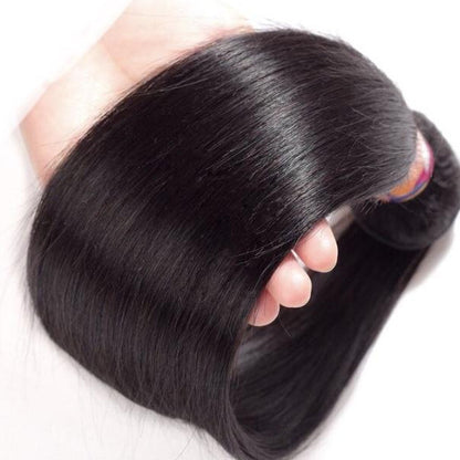 Brazilian Human Hair - Straight Bundle - Natural Colour