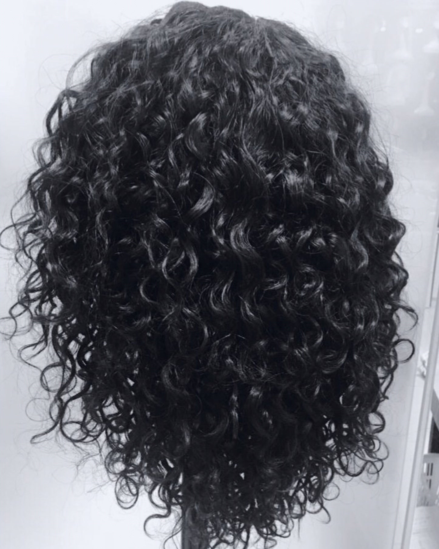 Brazilian Natural Wave Human Hair Wig with Bangs - Ruby