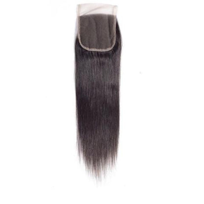 Malaysian Straight Lace 4*4 Closure - Free/Middle/3-Part