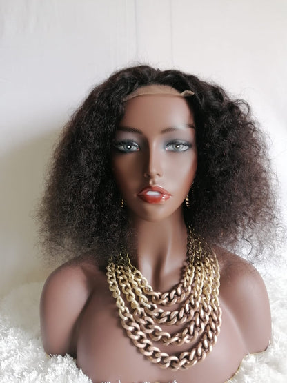 Afro Kinky Curly Lace Closure Wig - Cara