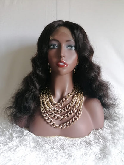 Brazilian Human Hair Bodywave Lace Closure Wig - Shanna