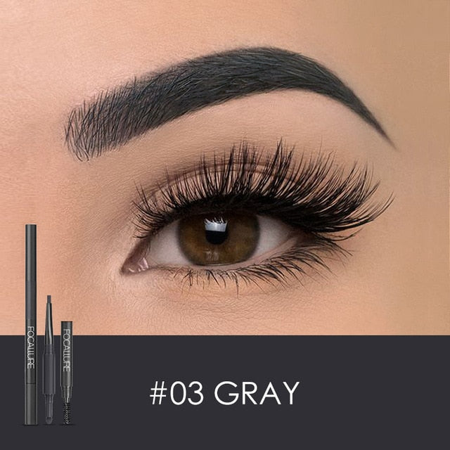 3 in 1 Waterproof Eyebrow Pencil