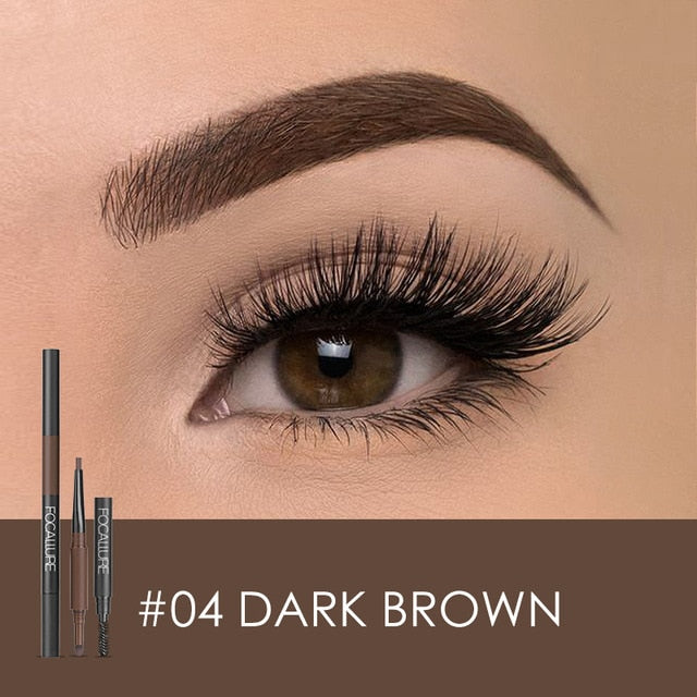 3 in 1 Waterproof Eyebrow Pencil