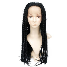 Load image into Gallery viewer, Afro Twist Lace Front Braided Wig
