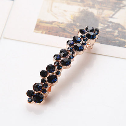 Korean Crystal Pearl Barrettes Popular Elegant Hair Clip