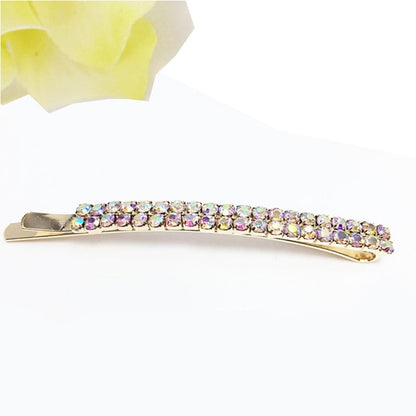 Korean Crystal Pearl Barrettes Popular Elegant Hair Clip