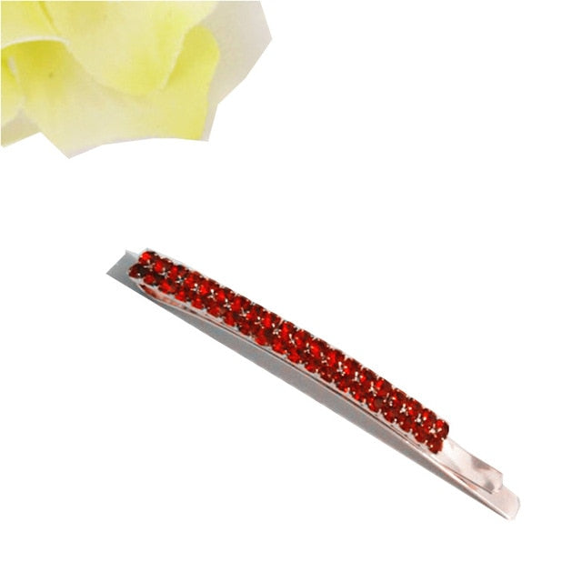 Korean Crystal Pearl Barrettes Popular Elegant Hair Clip