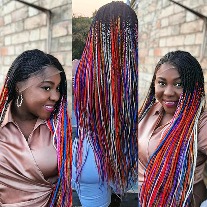 Full Lace Cornrow Wig - Titi