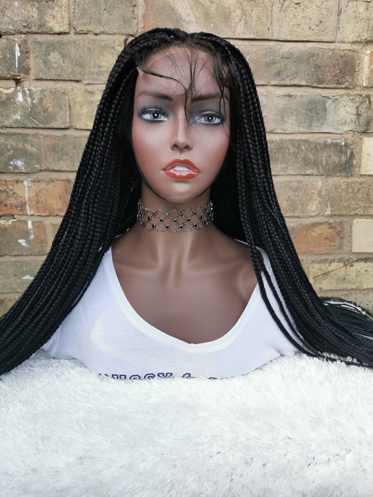 Box Braids Wig - Lace Closure- Sade
