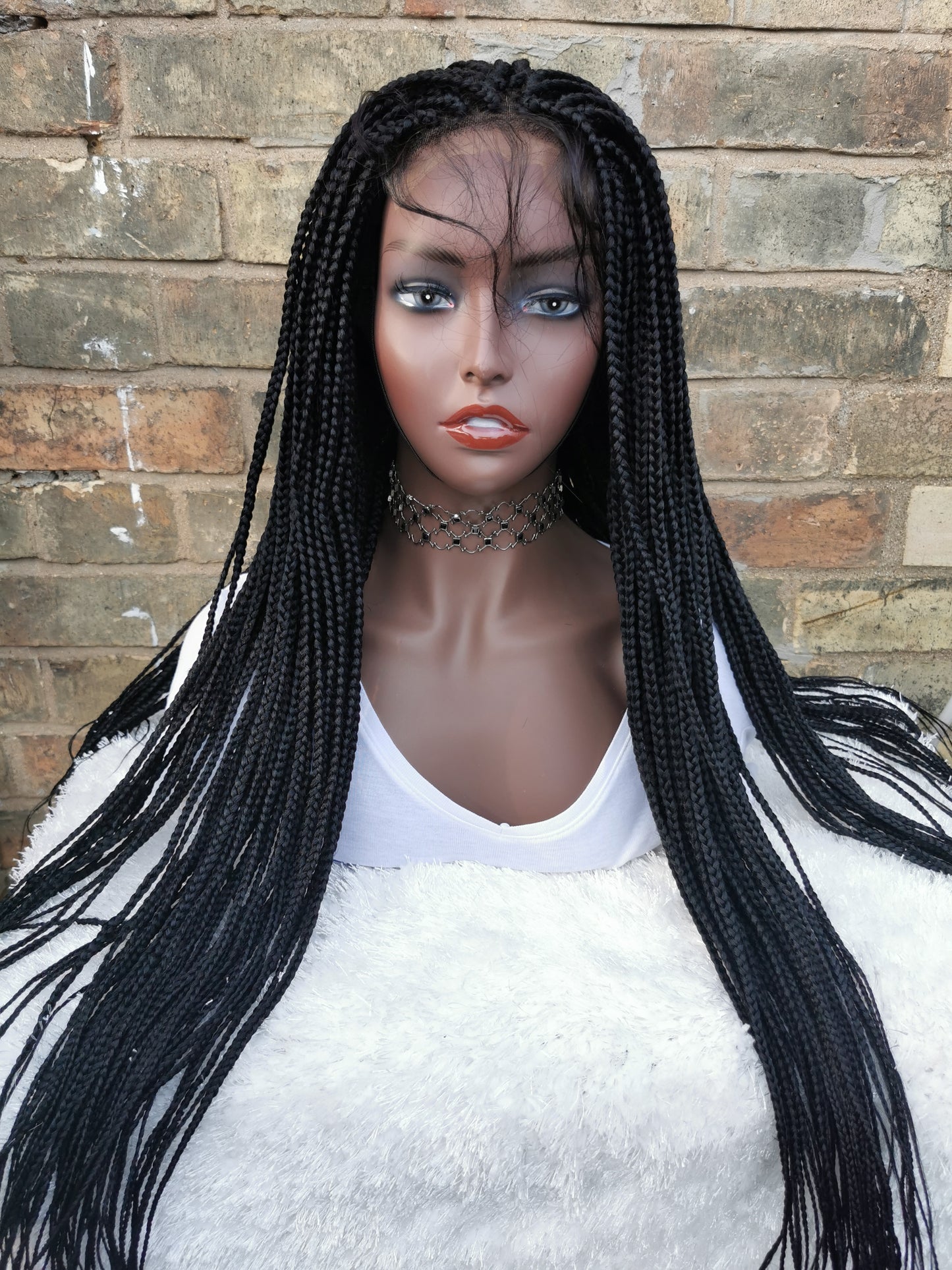 Box Braids Wig - Lace Closure- Sade