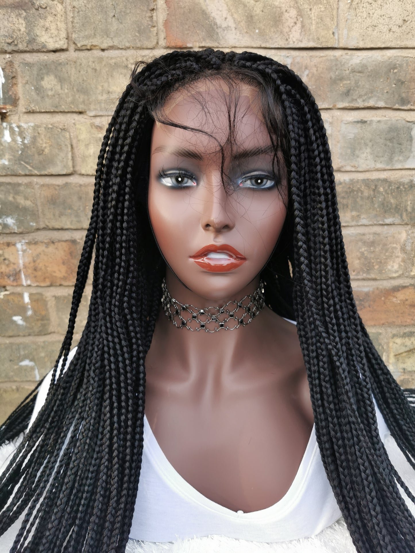 Box Braids Wig - Lace Closure- Sade