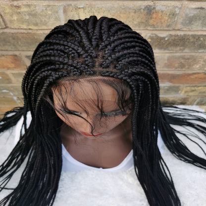 Box Braids Wig - Lace Closure- Sade