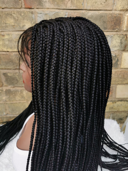 Box Braids Wig - Lace Closure- Sade