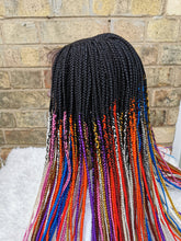 Load image into Gallery viewer, Full Lace Cornrow Wig - Titi
