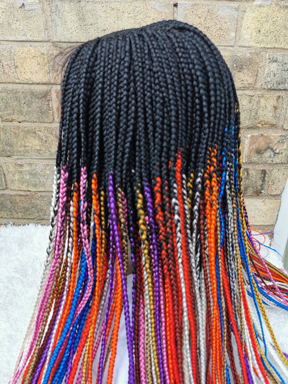 Full Lace Cornrow Wig - Titi