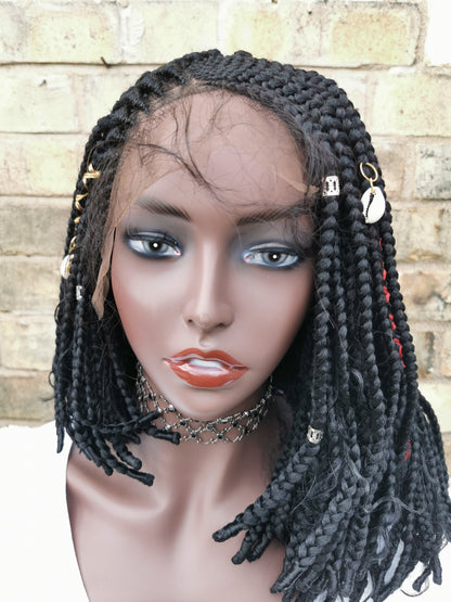 Braids Wig - Lace Front style - Tayo