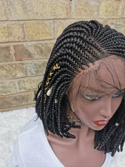 Braids Wig - Lace Front style - Tayo