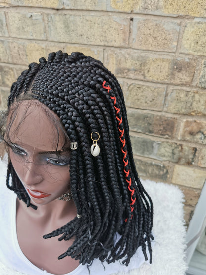 Braids Wig - Lace Front style - Tayo
